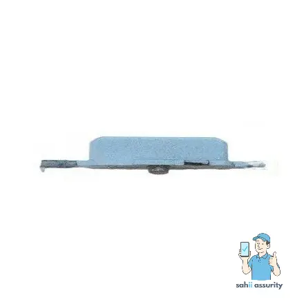 Power Button Outer for Motorola Moto G72 Blue thumbnail